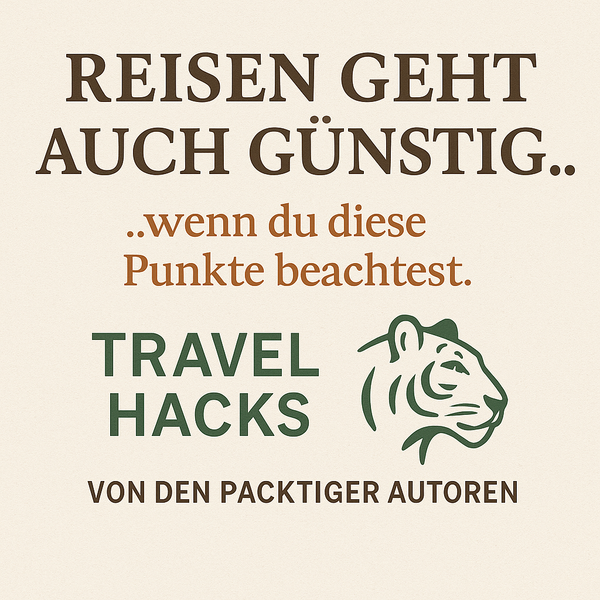 Packtiger Reisetipps - Günstiger geht immer!